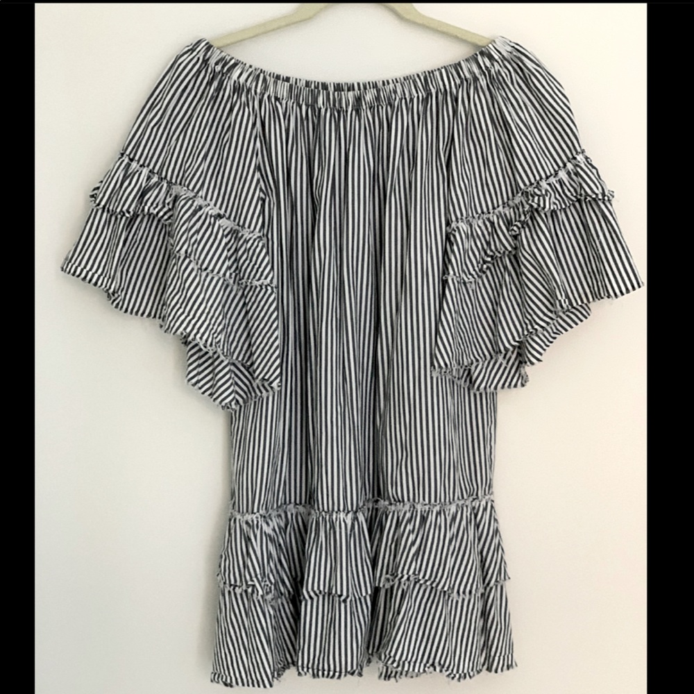 Zara off the shoulder dress
